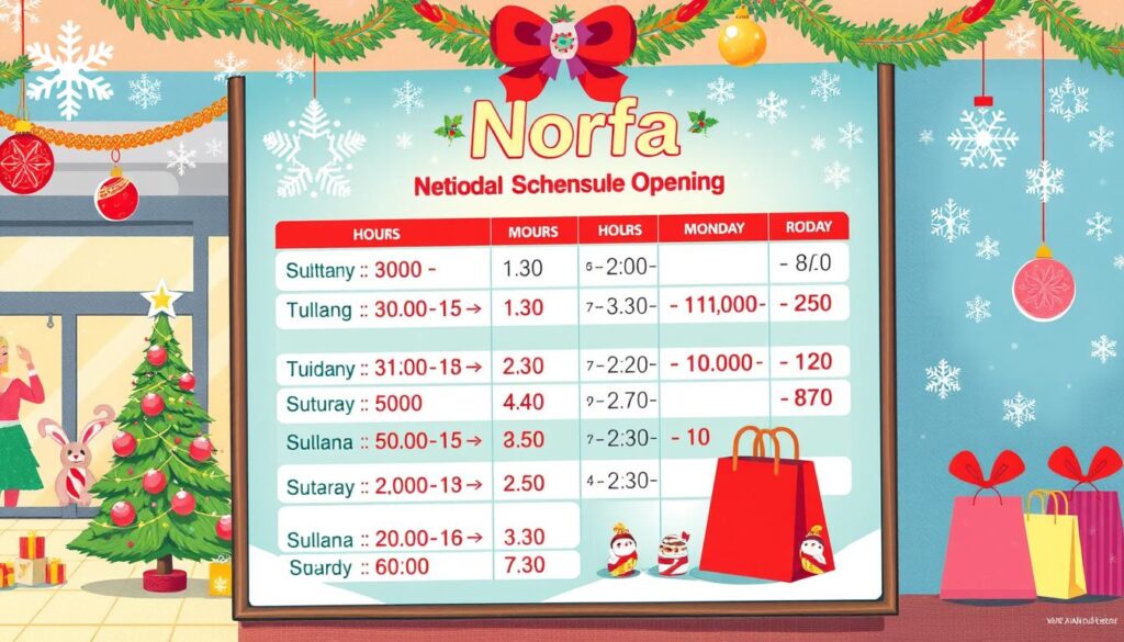Norfa prekybos centrų darbo grafikas