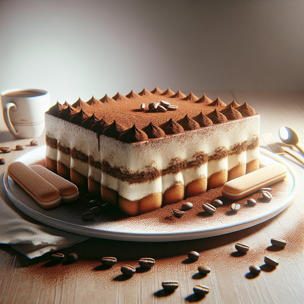Autentiško tiramisu receptas su mascarpone kremu