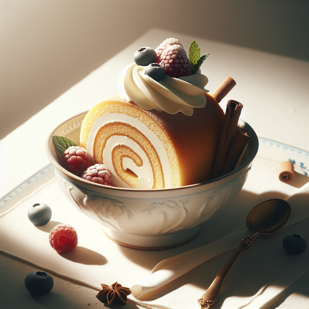 Vyniotinis su varške kasdieniam ir šventiniam desertui