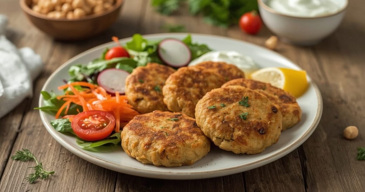 Avinžirnių kotletų receptas vegetariškai vakarienei