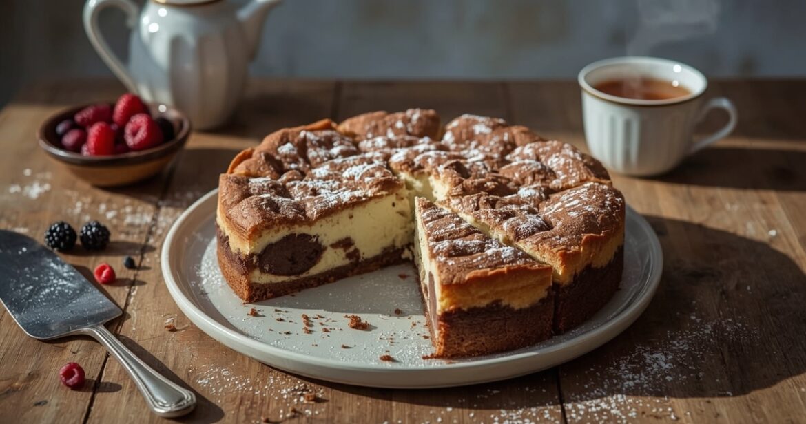 Varškės pyrago su kakava receptas šeimos desertui