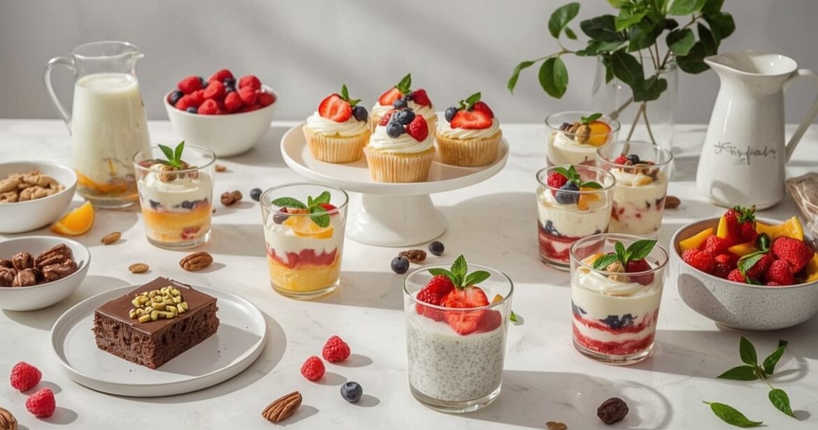 Veganiškų desertų receptas su augaliniais ingredientais