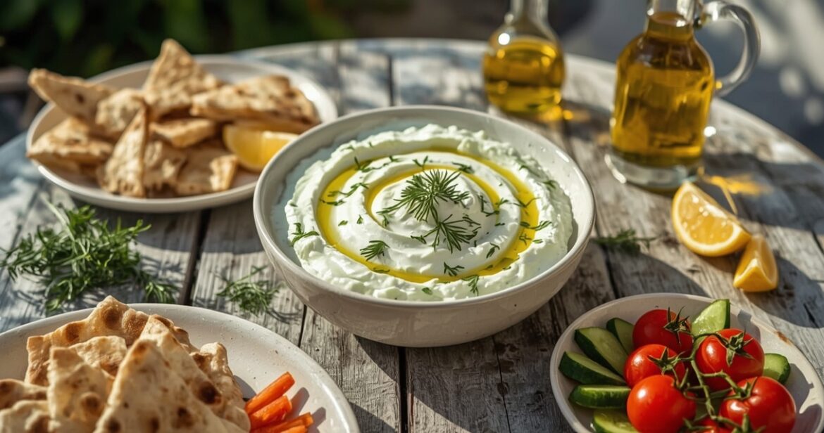 Jogurto ir agurkų tzatziki padažo receptas namuose