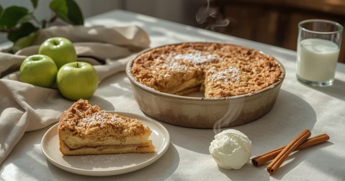 Trupininio obuolių pyrago receptas traškiam ir kvapniam desertui