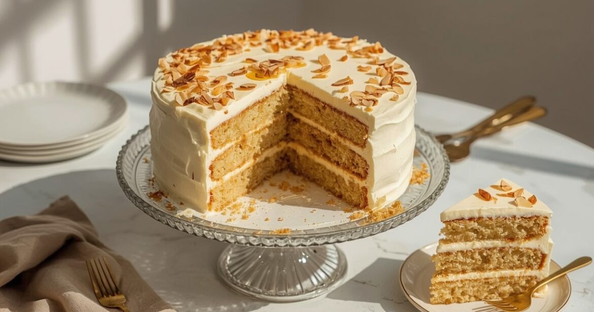 Medaus torto receptas su grietininiu kremu tirpstančiu burnoje