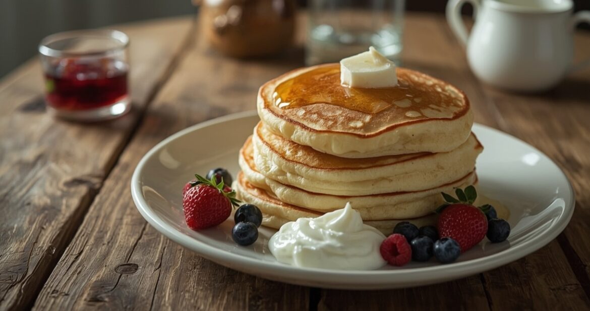 Purūs kefyro blynelių receptas pusryčiams ir šeimos stalui