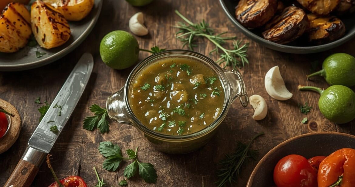 Rūgščių slyvų tkemali padažo receptas namuose