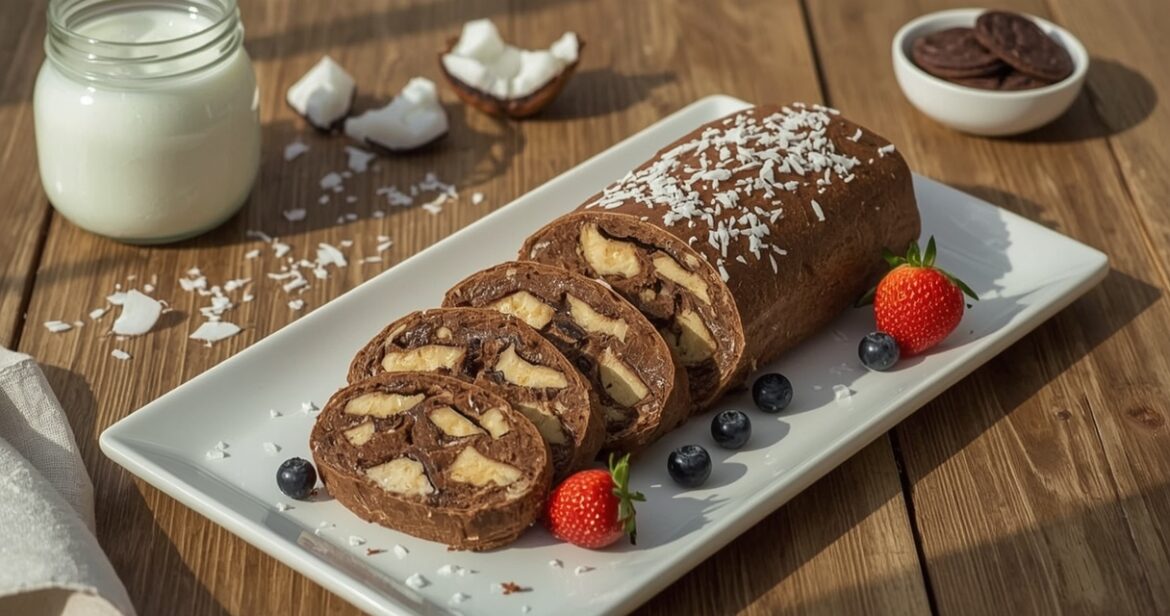 Tinginys su kokosų pienu receptas veganiškam desertui