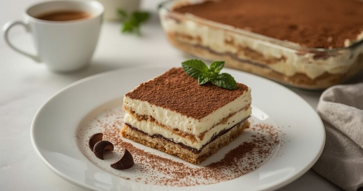 Tiramisu receptas su grietinėle ir maskarpone aksominiam desertui