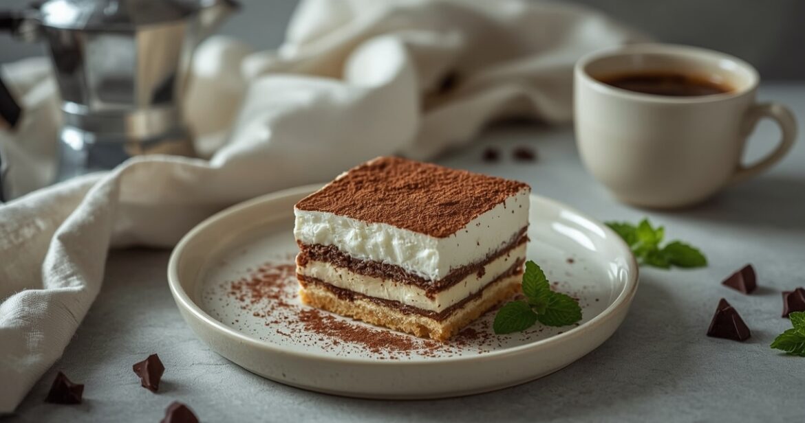 Tiramisu su maskarpone receptas namuose