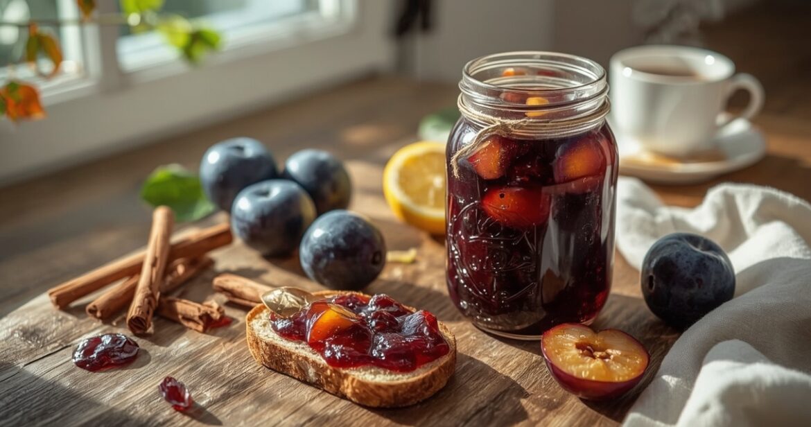 Tirštos slyvų uogienės receptas rudeniui ir desertams