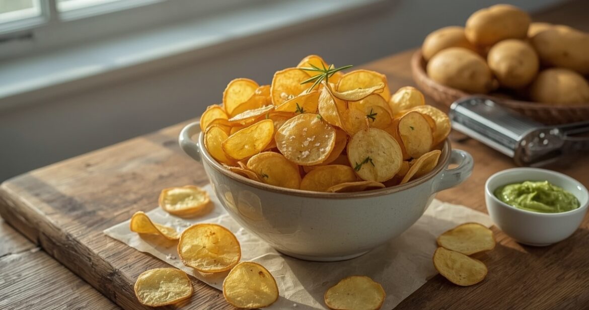 Bulvių traškučių receptas namuose orkaitėje ir keptuvėje