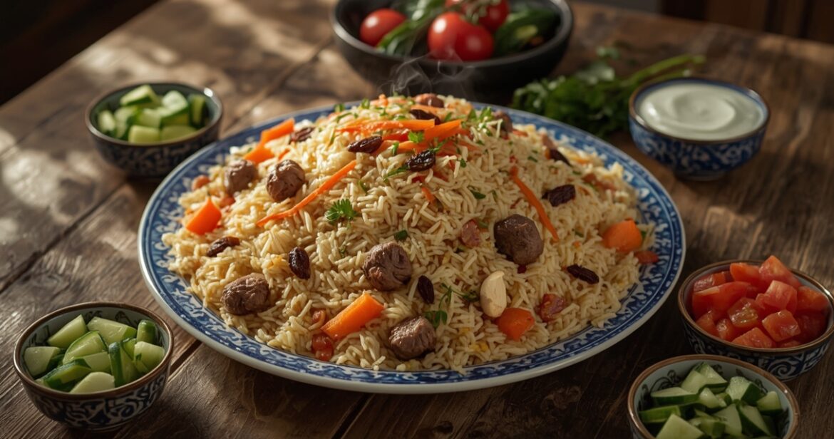 Tikro plovo receptas su ryžiais ir mėsa