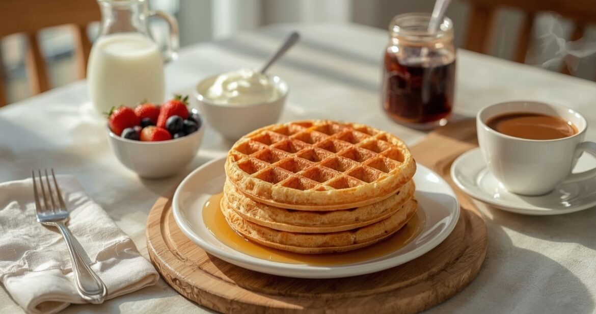 Traškių vaflių receptas pusryčiams ir jaukiems desertams