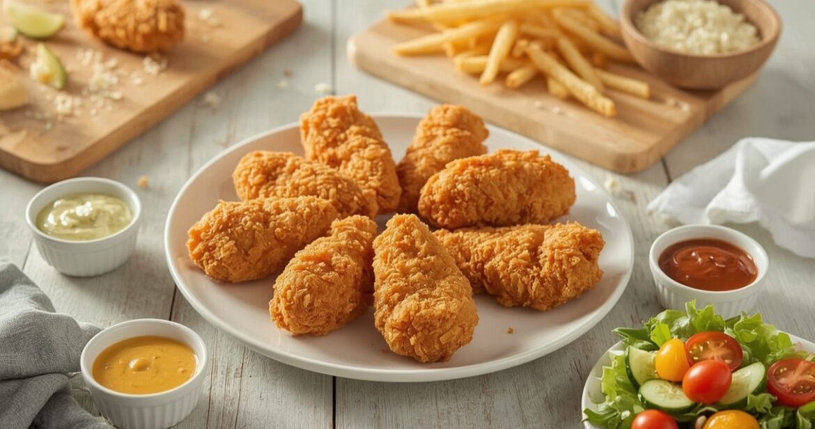 Traškių vištienos juostelių receptas namų virtuvei