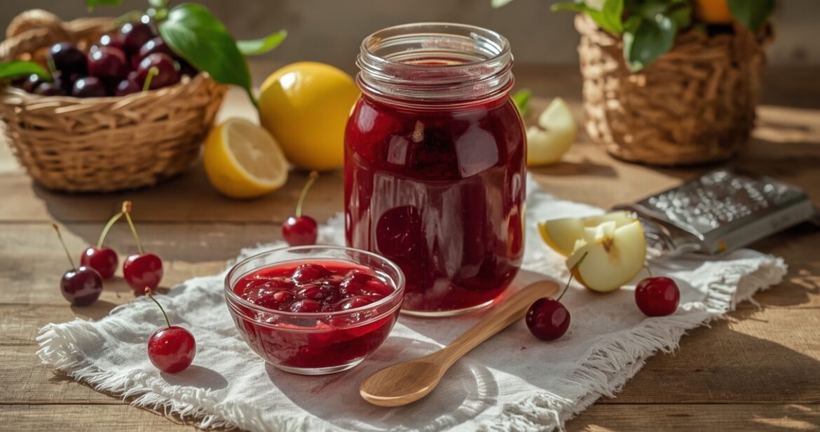 Trešnių uogienės receptas vasaros skoniui žiemai išsaugoti