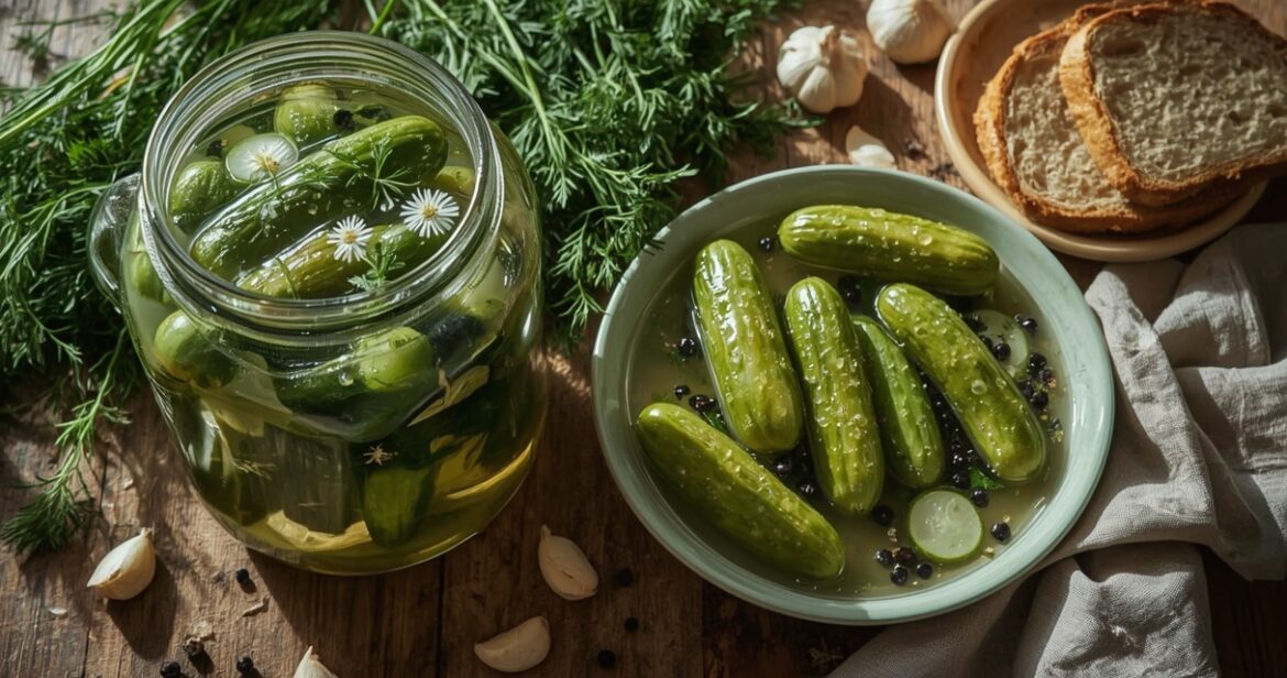 Trijų dienų raugintų agurkų receptas traškumui ir gaivumui