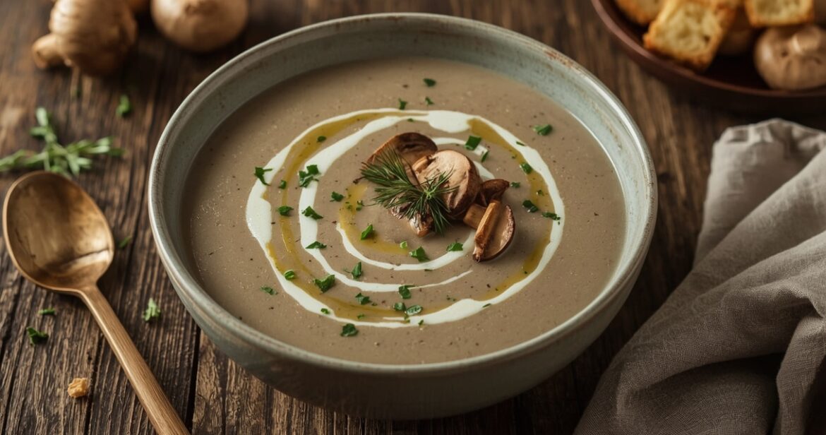 Trintos grybų sriubos receptas rudeniui ir visiems metų laikams