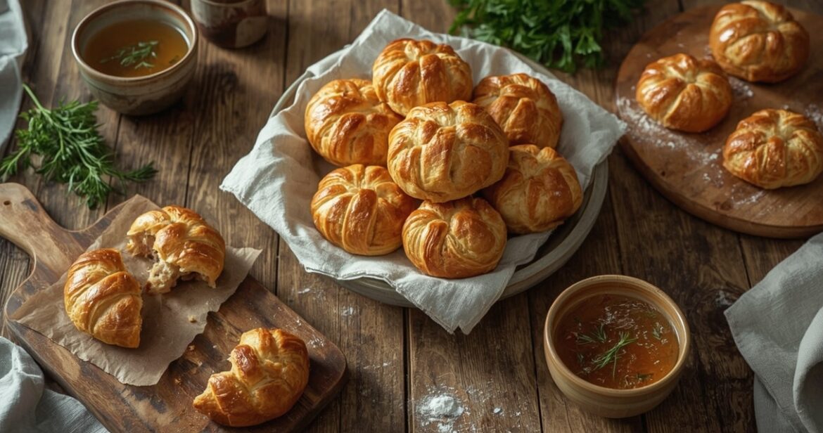 Kibinų tešlos receptas autentiškiems traškiems pyragėliams