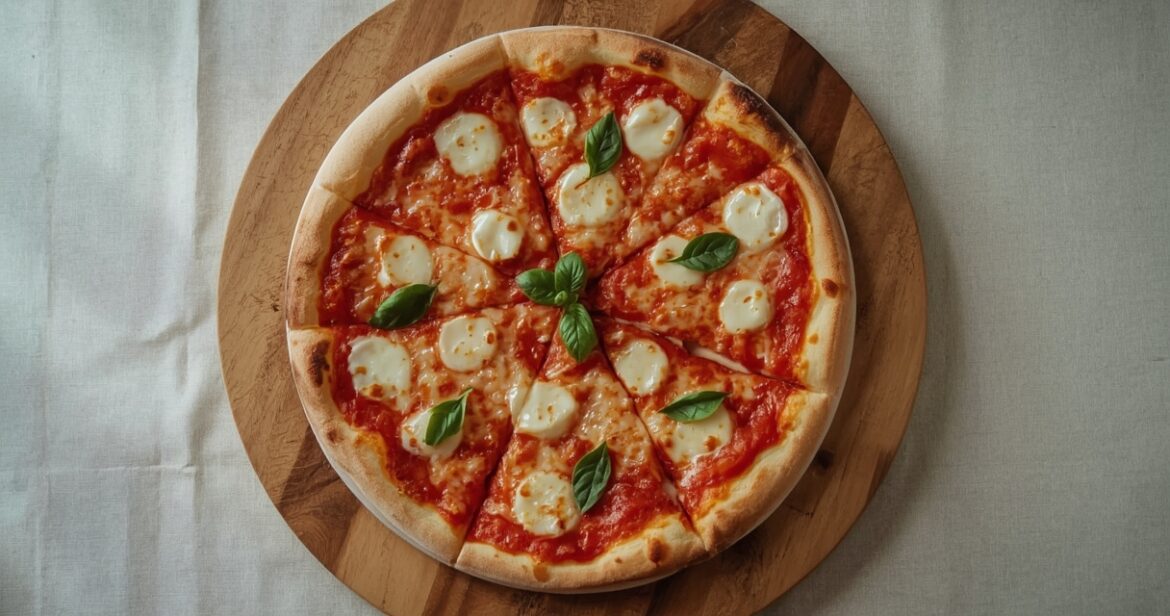 Klasikinės itališkos picos receptas su mocarela ir pomidorų padažu