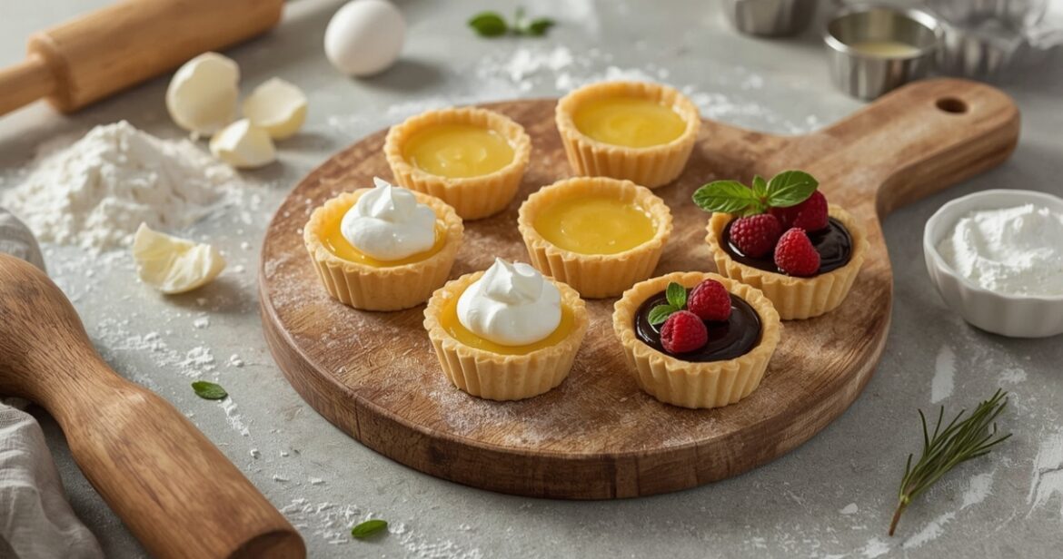 Klasikinės tartalečių tešlos receptas su sviestu