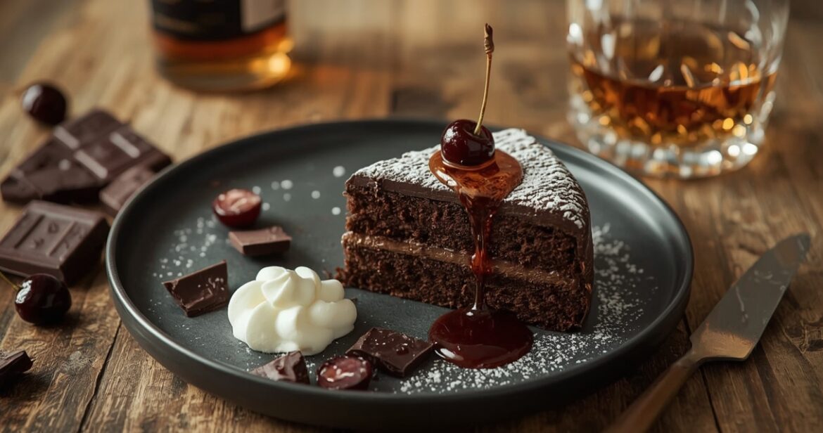 Šokoladinio pyrago su brendžiu receptas tik suaugusiems