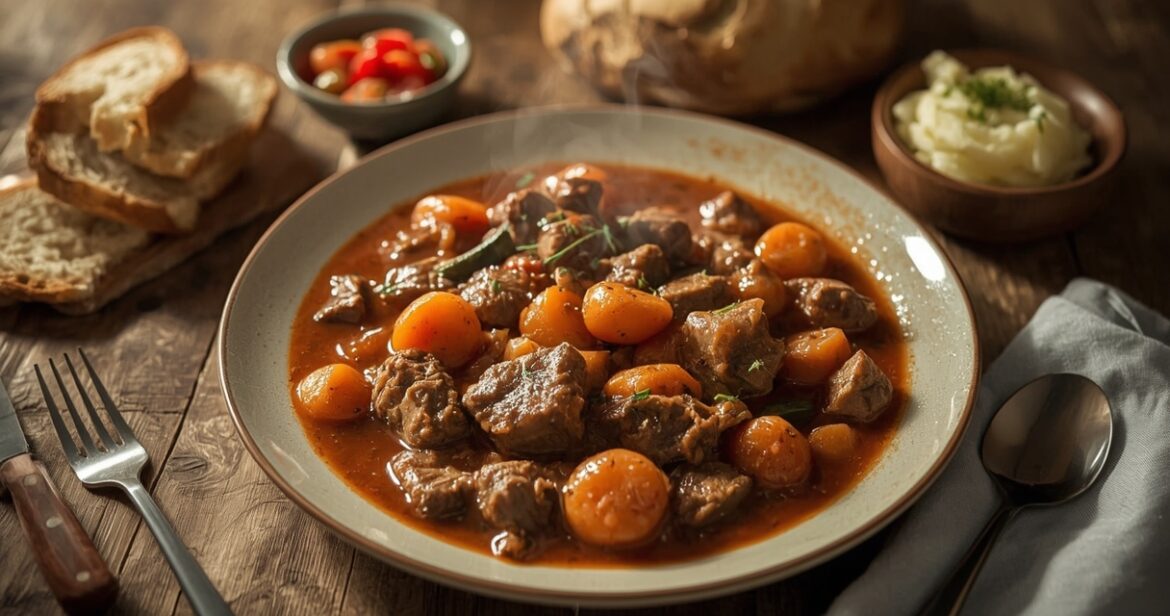Tarybinio jautienos guliašo receptas nostalgiškiems pietums