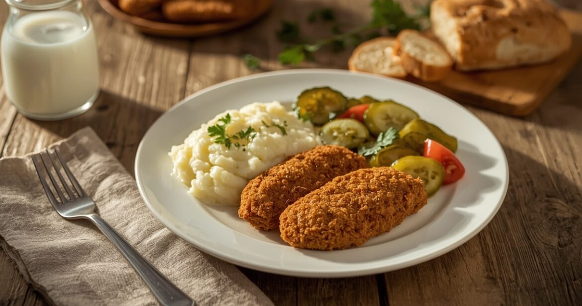 Tarybinio maltos mėsos šnicelio receptas su džiūvėsėliais