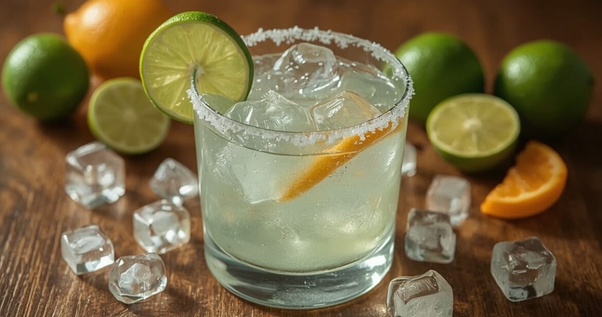 Tekilos kokteilių receptas su citrusiniais vaisiais ir ledu