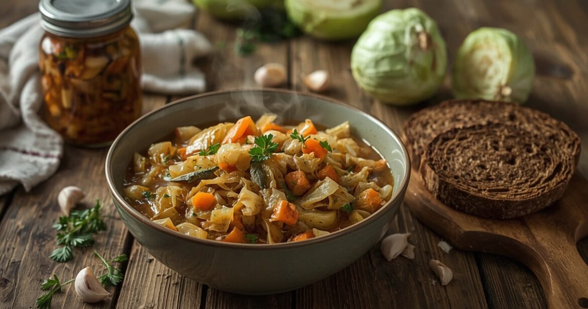 Troškintų kopūstų receptas žiemai ilgam išsaugant skonį