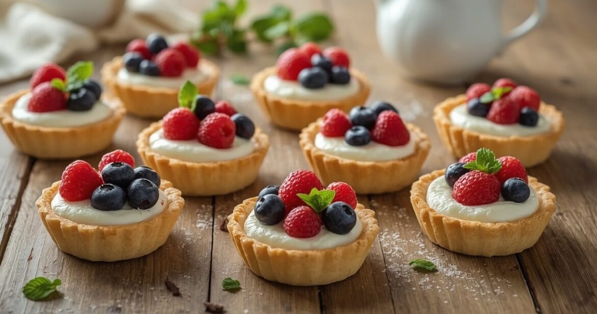 Varškės tartalečių receptas elegantiškam desertui namuose