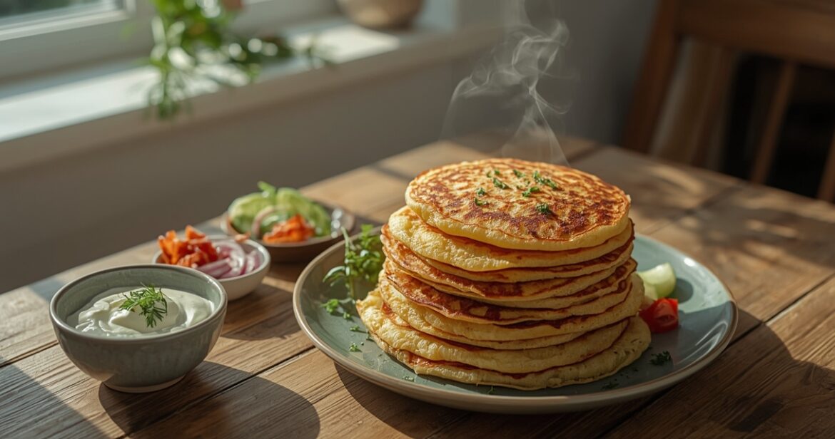 Bulvinių blynų receptas traškiems ir sotiems pusryčiams