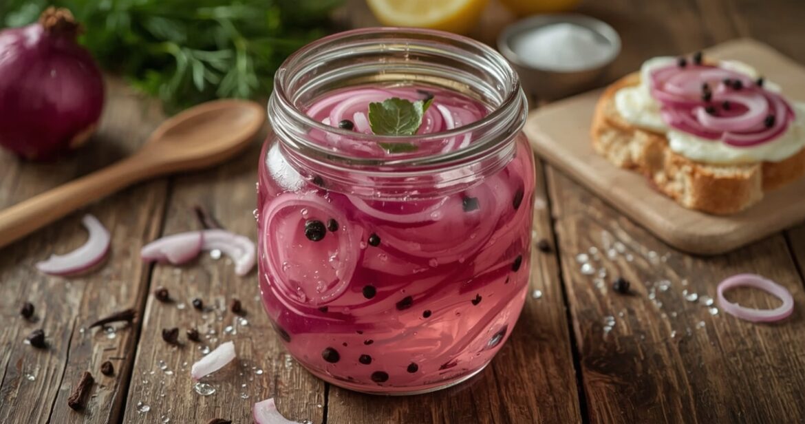 Marinuotų svogūnų receptas gaiviems ir traškiems užkandžiams