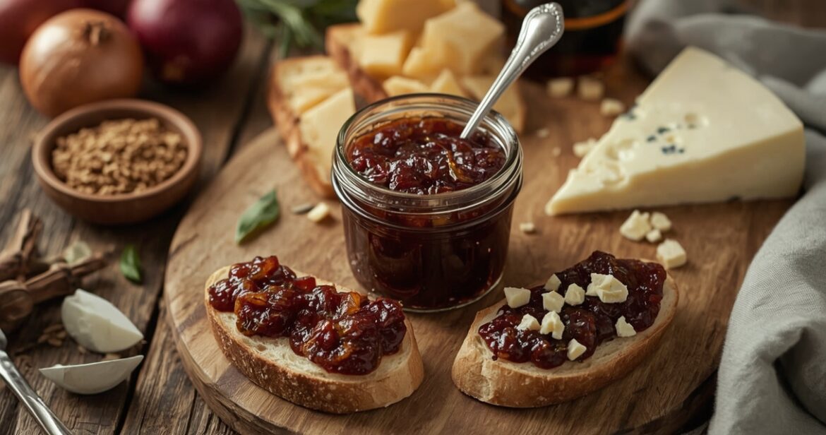 Svogūnų čatnio receptas namuose su švelniu saldžiarūgščiu skoniu