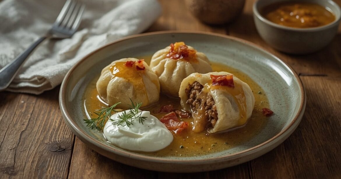 Tarkinių bulvių cepelinų su mėsa receptas