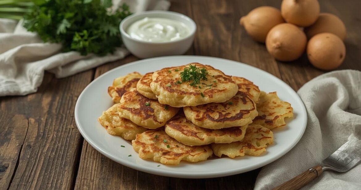 Tarkuotų bulvių blynų receptas traškiam ir minkštam rezultatui