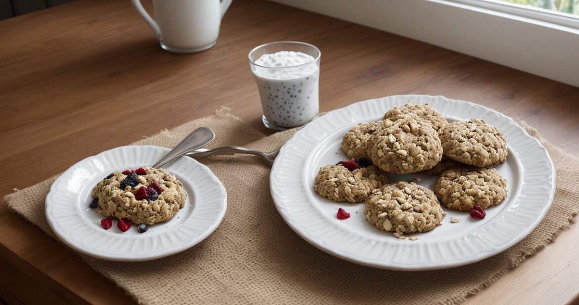 Avižinių dribsnių ir bananų sveikuolių sausainių receptas