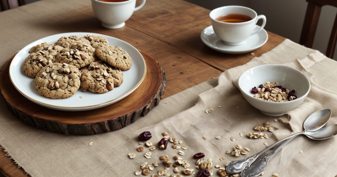 Avižinių sausainių su medumi receptas sveikam užkandžiui