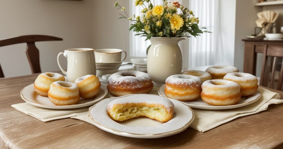 Minkštų varškės spurgų su sūriu receptas