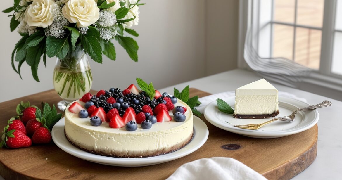 Sūrio pyrago su maskarpone receptas švelniam ir glotniam desertui