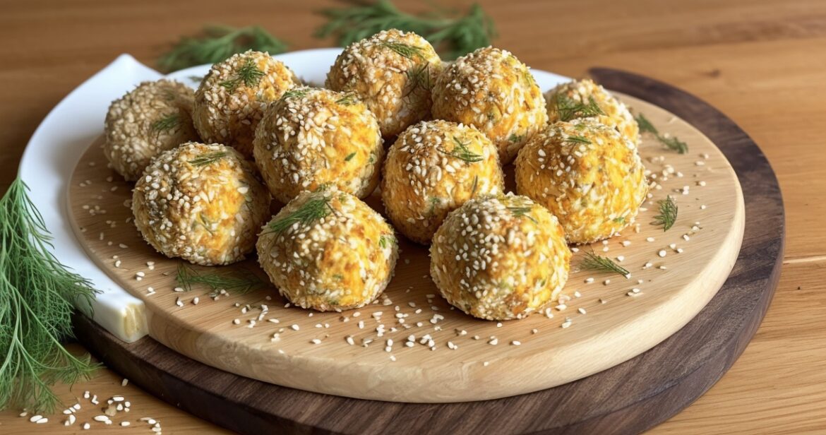 Sūrio rutuliukų receptas su žolelėmis ir traškia išore