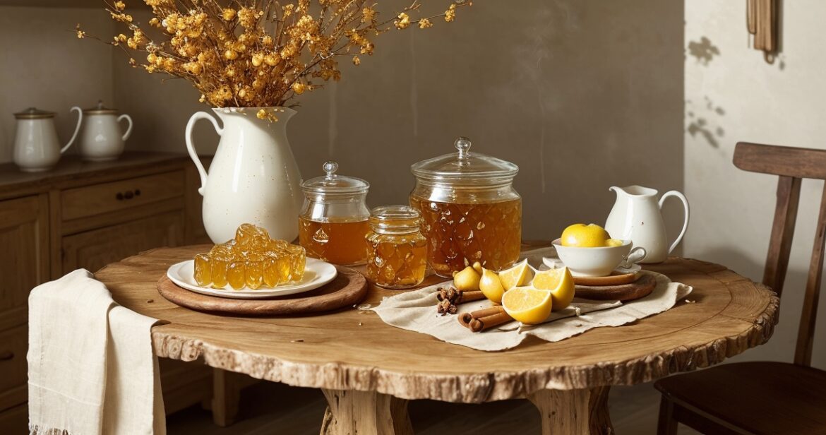 Svarainių ir medaus receptas rudeniui ir žiemai