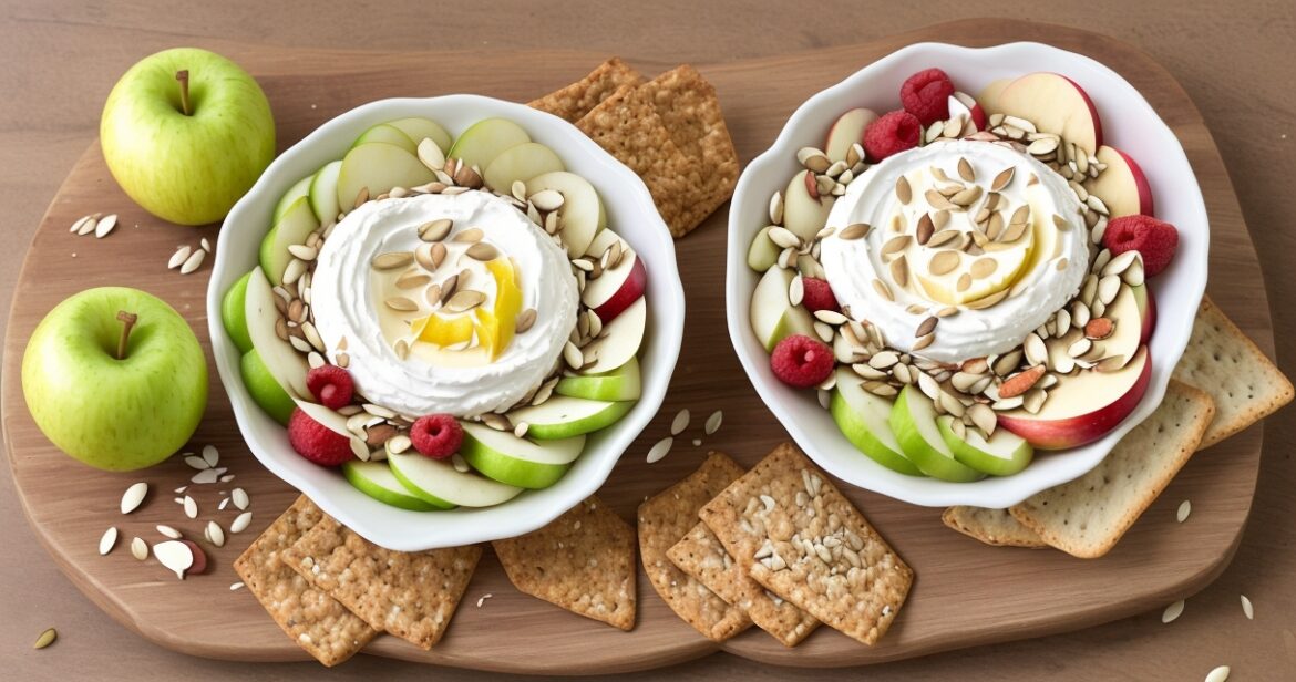 Sveiko užkandžio receptas su jogurtu vaisiais ir daržovėmis