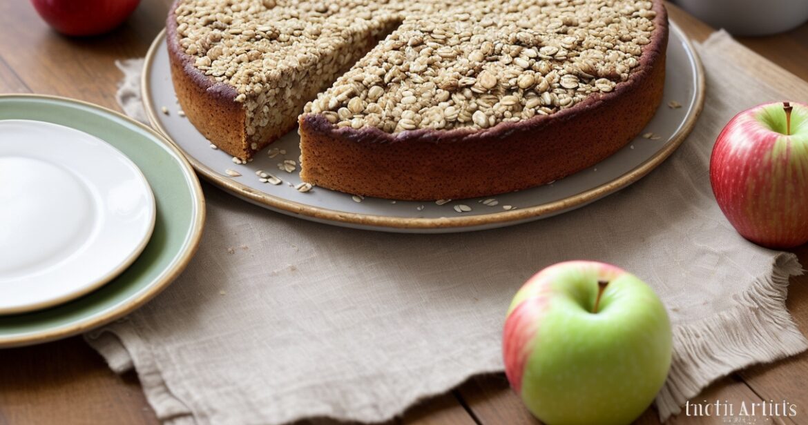 Sveikuoliškas obuolių pyrago receptas su viso grūdo miltais