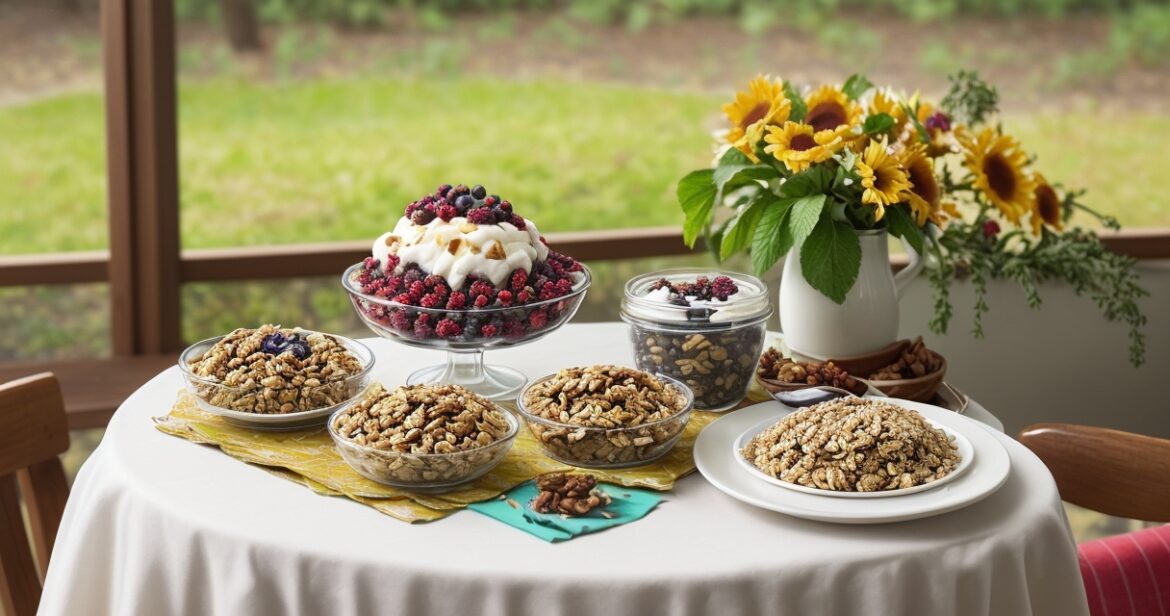 Sveikuoliškų desertų receptas su vaisiais ir avižomis