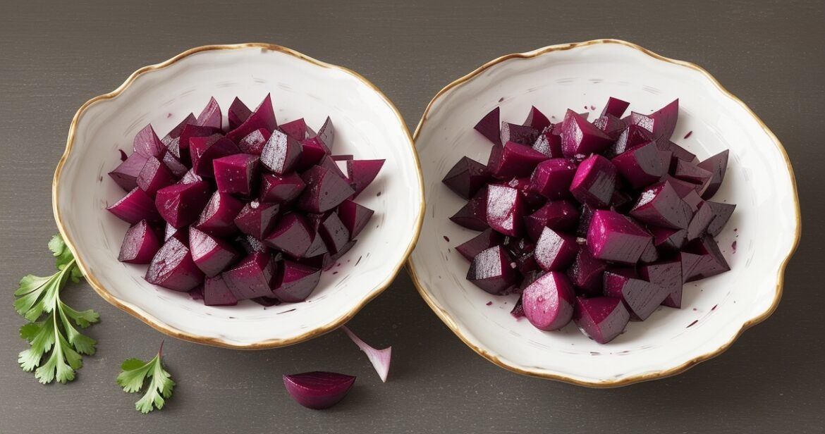 Švelniai marinuotų burokėlių receptas traškiam užkandžiui