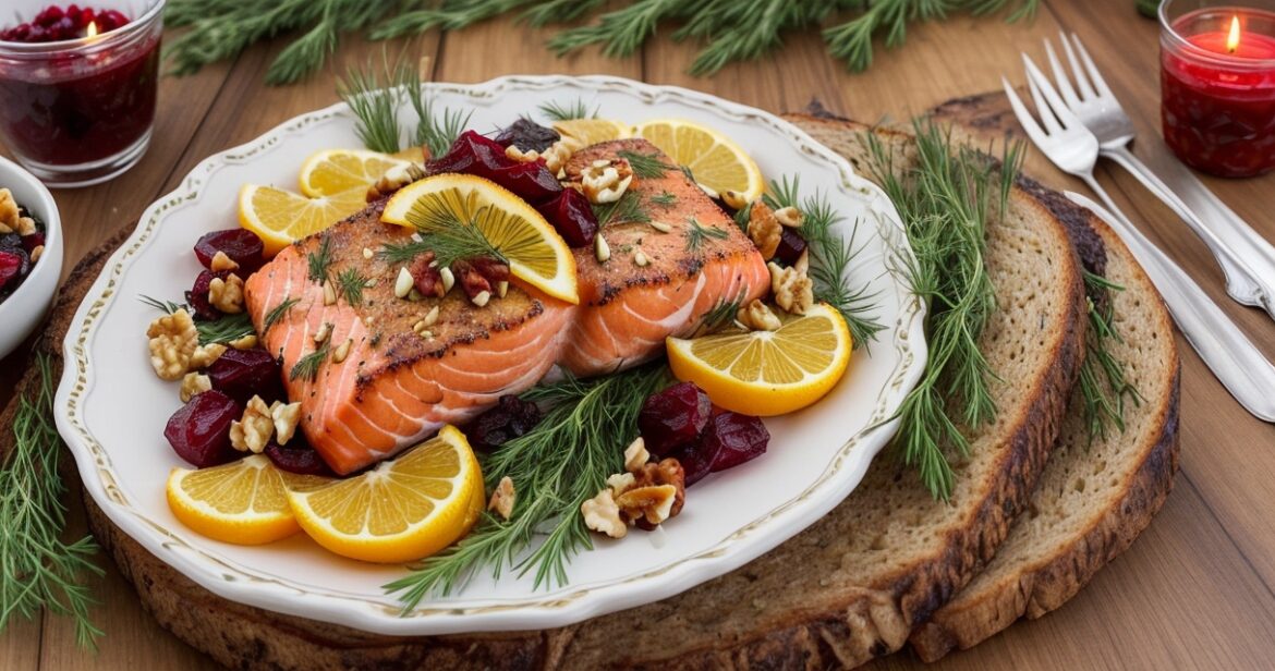 Šventinių patiekalų receptas su tradiciniais ingredientais