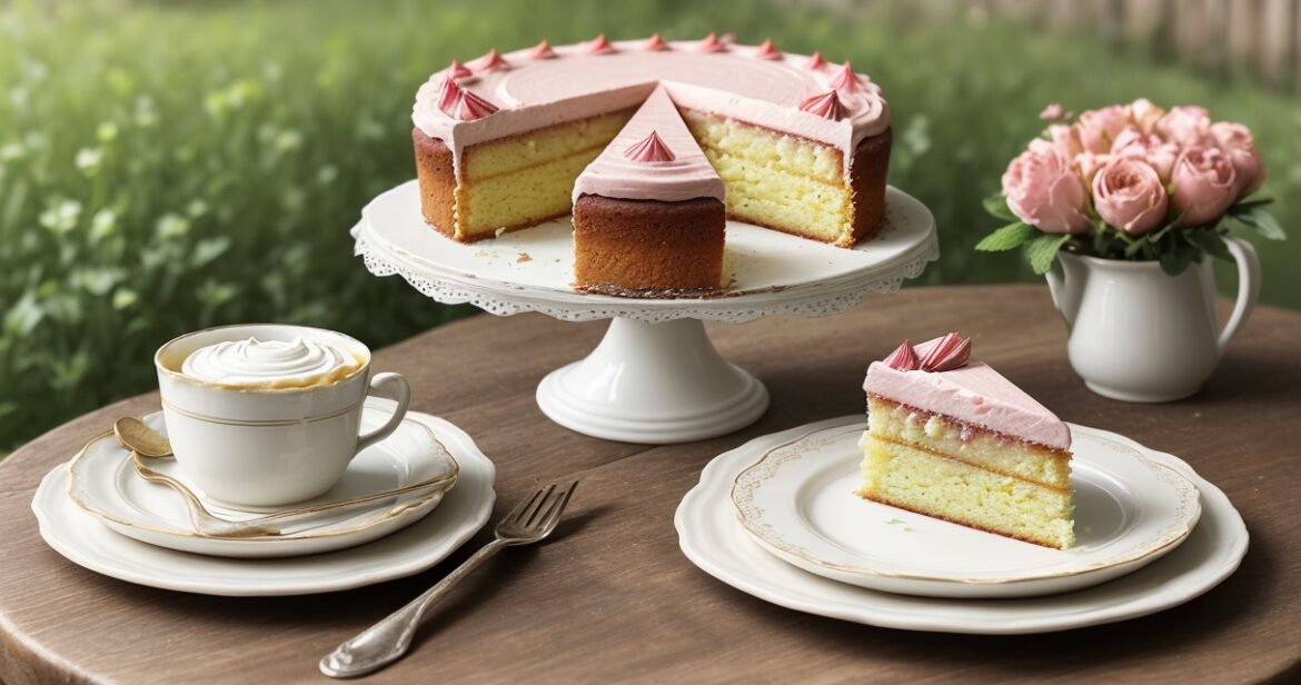 Sviestinio rabarbarų pyrago receptas minkštam ir gaiviam desertui