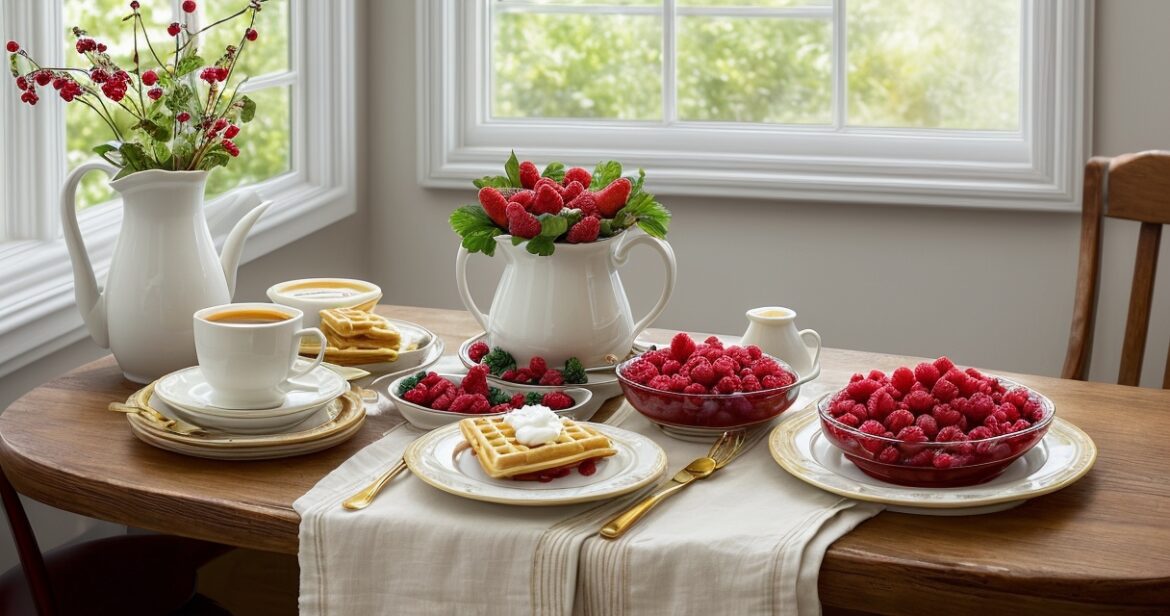 Sviestinių vaflių receptas traškiems ir nostalgiškiems pusryčiams