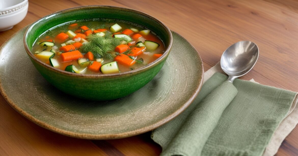 Šviežių daržovių sriubos receptas kasdieniam stalo jaukumui